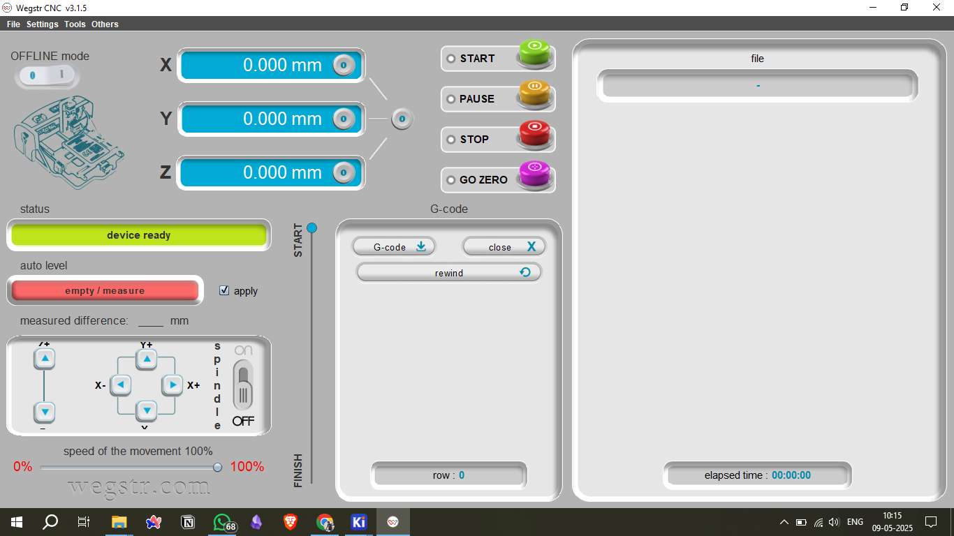Uploading to Wegstr Software